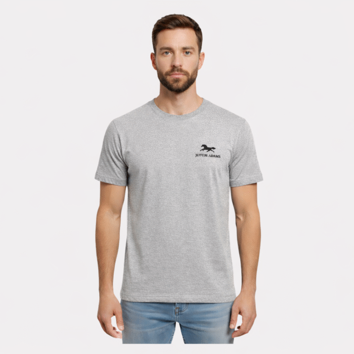 JefferiAdams Men T-shirt Heather Grey